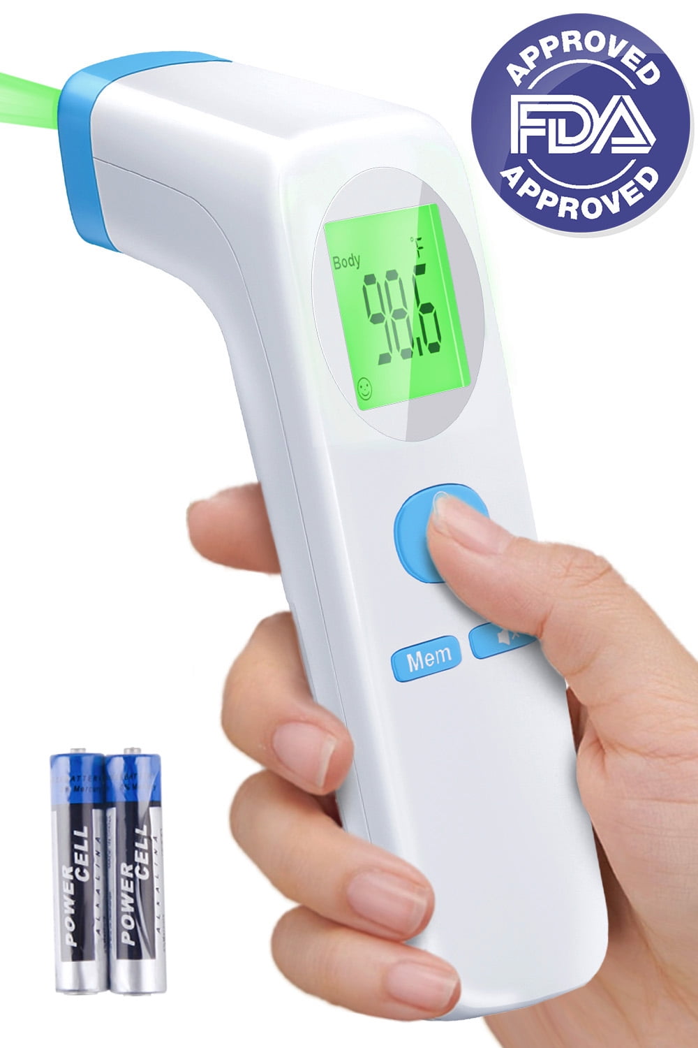 GYDEK Touchless Forehead Thermometer for Adults and Kids, Digital Infrared Thermometer for Fever,FSA HSA Eligible